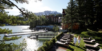 Hotels am See - Liegewiese direkt am See - Kärnten - Alpenstrand - Hotel Hochschober