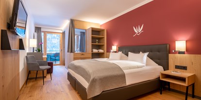 Hotels am See - Bettgrößen: Queen Size Bett - Zimmer Seerose  - Familien - Sportresort BRENNSEEHOF 