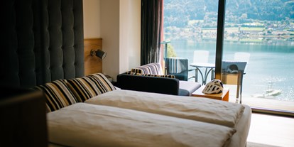 Hotels am See - Liegewiese direkt am See - Kärnten - Seehotel Hoffmann am Ossiacher See