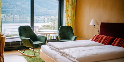 Hotels am See - Liegewiese direkt am See - Österreich - Seehotel Hoffmann am Ossiacher See