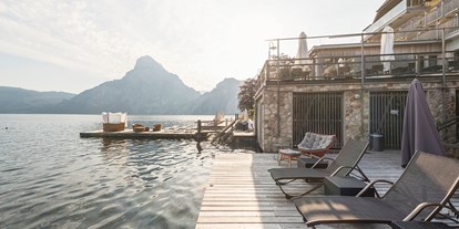 Hotels am See - Fahrstuhl - Österreich - Stegbereich - Seehotel Das Traunsee