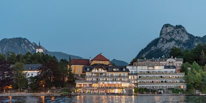 Hotels am See - Art des Seezugangs: hoteleigener Steg - Seehotel Das Traunsee