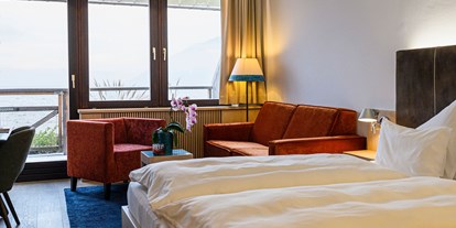 Hotels am See - Art des Seezugangs: hoteleigener Steg - Minisuite mit direktem Seezugang - Seehotel Das Traunsee