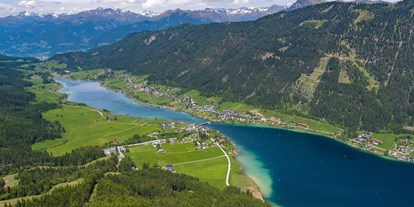 Hotels am See - Liegewiese direkt am See - Kärnten - Weissensee - höchstgelegener Badesee der Alpen - Seehaus Winkler