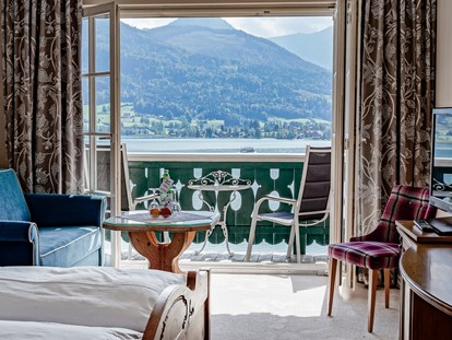 Hotels am See - WLAN - Doppelzimmer mit Seeblick - Hotel Peter am Wolfgangsee