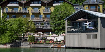 Hotels am See - Liegewiese direkt am See - Österreich - Hotel Cortisen & Bootshaus - Cortisen am See****s