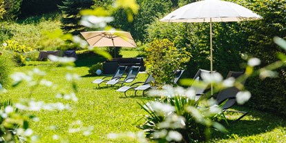 Hotels am See - Liegewiese direkt am See - Kärnten - Garten - Eden Park Retro Chique Hotel Velden