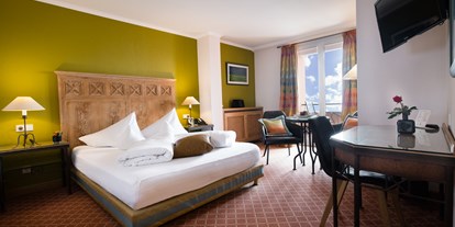 Hotels am See - Bettgrößen: Queen Size Bett - Beispielbild "Komfort" Kategorie - Romantik Hotel RESIDENZ AM SEE
