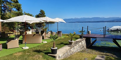 Hotels am See - Umgebungsschwerpunkt: Strand - Schweiz - Hôtel La Barcarolle 4* sup.