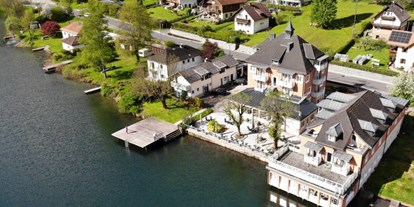 Hotels am See - Liegewiese direkt am See - Kärnten - Strandhotel Burgstaller