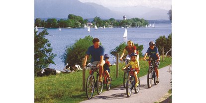 Hotels am See - Dampfbad - Bayern - Radfahren am Chiemsee - Aktiv- und Wellnesshotel Seeblick