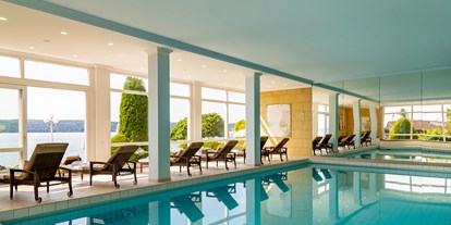 Hotels am See - Garten mit Seezugang - Bayern - Seehotel Leoni