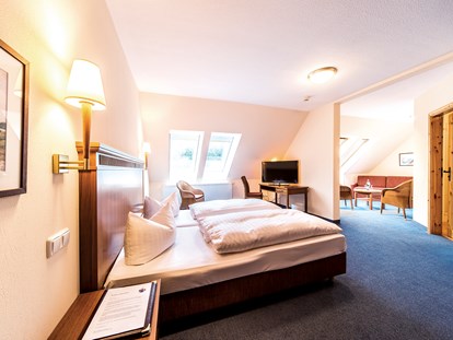 Hotels am See - Art des Seezugangs: hoteleigener Steg - Doppelzimmer Large - Seehotel Heidehof