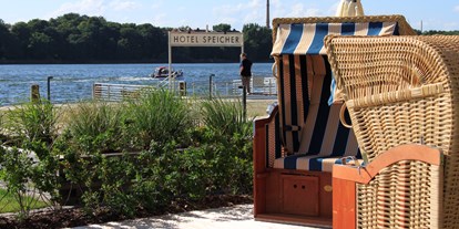 Hotels am See - Art des Seezugangs: hoteleigener Steg - Hotel Speicher am Ziegelsee