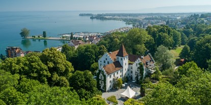 Hotels am See - Bettgrößen: Queen Size Bett - Schloss Wartegg