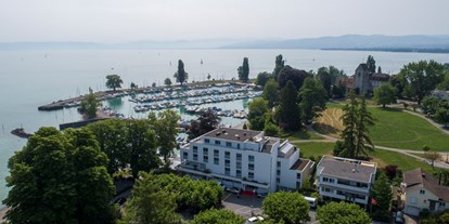Hotels am See - Abendmenü: 3 bis 5 Gänge - Schweiz - Park-Hotel Inseli