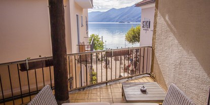 Hotels am See - Balkon - Region Lago Maggiore - Seven Boutique Hotel