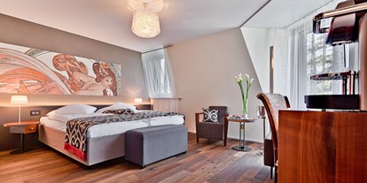 Hotels am See - Umgebungsschwerpunkt: Strand - Schweiz - Boutique Double Room Lakefront - Strandhotel Belvedere