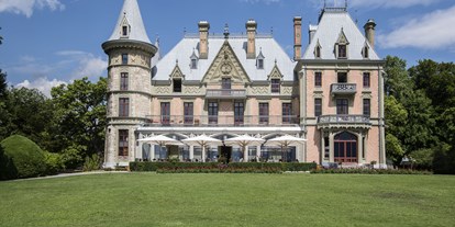 Hotels am See - Garten mit Seezugang - Schweiz - Schadau Aussenaussicht - Schloss Schadau Hotel - Restaurant