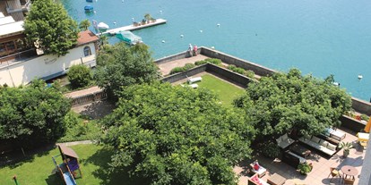 Hotels am See - Klassifizierung: 3 Sterne S - Schweiz - Garten - Hotel Restaurant Bellevue au Lac