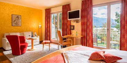 Hotels am See - Art des Seezugangs: hoteleigener Steg - Superior Junior Suite Panoramablick - Erwachsenenhotel "das Moser - Hotel am See"