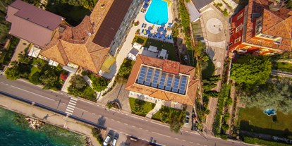 Hotels am See - Garten mit Seezugang - Gardasee - Verona - Hotel Drago