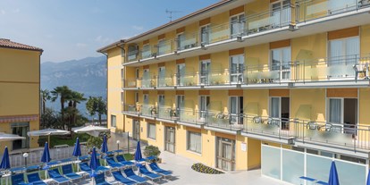 Hotels am See - Garten mit Seezugang - Gardasee - Verona - Hotel Drago