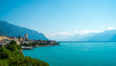 Ausblick auf den Genfer See