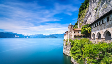 Ausblick auf den Lago Maggiore