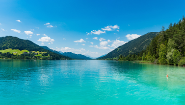 Ausblick auf den Weissensee