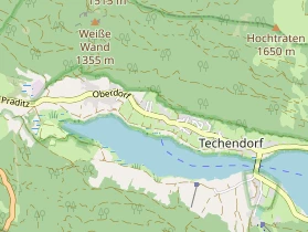 Seehotel auf Karte