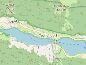 Seehotel auf Karte