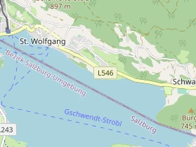 Seehotel auf Karte