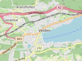 Seehotel auf Karte