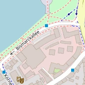 Seehotel auf Karte