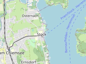 Seehotel auf Karte