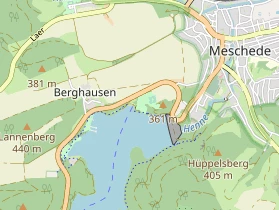 Seehotel auf Karte