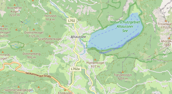Seehotel auf Karte