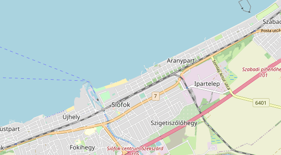 Seehotel auf Karte