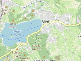 Seehotel auf Karte