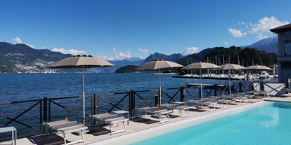 Hotels am See - Pools: Außenpool nicht beheizt - Sarnico - Hotel Araba Fenice