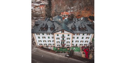 Hotels am See - Art des Seezugangs: öffentlicher Seezugang - Levico Terme - Drone Wew - Hotel Du Lac Parc & Residence