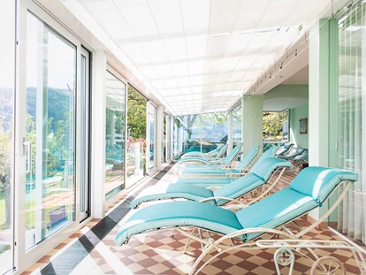 Hotels am See - Sauna - Obertschern - Gemütliche Liegen im SPA-Bereich - Seeglück Hotel Forelle**** S Millstatt