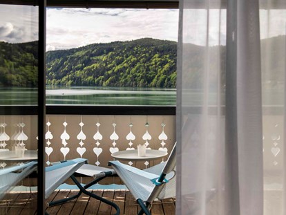 Hotels am See - Balkon - Lieserbrücke - Direkte Lage am See - Seeglück Hotel Forelle**** S Millstatt