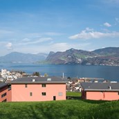 Urlaub am See - Panorama Aussicht - Panoramahotel-Restaurant Roggerli