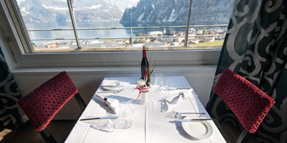 Hotels am See - Restaurant - Schweiz - Innenbereich Restaurant Saal - Panoramahotel-Restaurant Roggerli