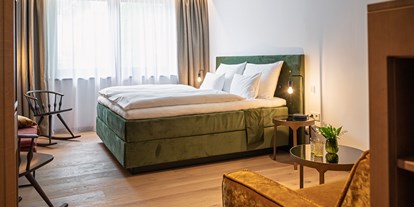 Hotels am See - Bettgrößen: Doppelbett - Steinhübl - Zimmerbeispiel - Post am See