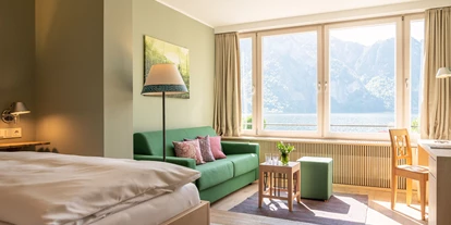 Hotels am See - Doppelwaschbecken - Oberndorf (Gschwandt) - Minisuite mit Seeblick  - Post am See