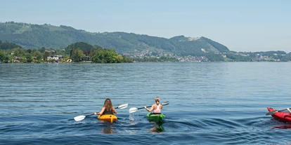 Hotels am See - Umgebungsschwerpunkt: Fluss - Oberösterreich - Kajak am Traunsee - kostenfrei für Hotelgäste - Post am See