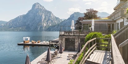 Hotels am See - Art des Seezugangs: hoteleigener Steg - Österreich - Seehotel Das Traunsee